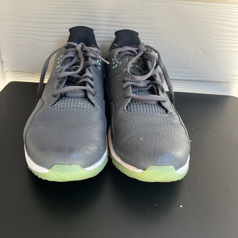 Nike Air Jordan Men's ADG 3 Dark Grey Green Glow Golf Shoes Size 9.5 - Picture 6 of 13
